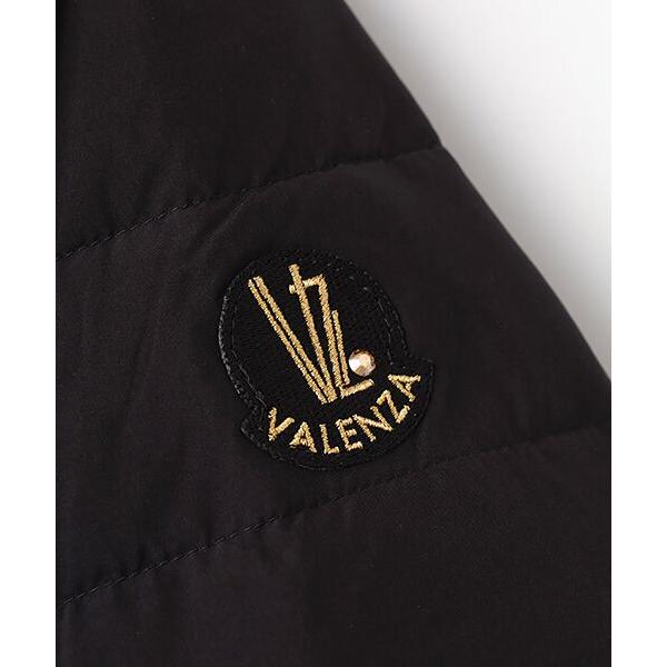 VALENZA VALENZA / バレンザ ノーカラー ダウンジャケット