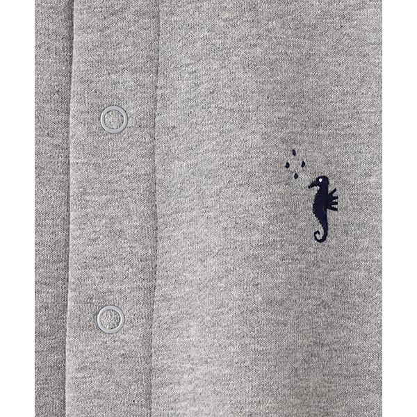 FUKUZO FUKUZO / フクゾー 紳士スエッツ地スナップカーディガン