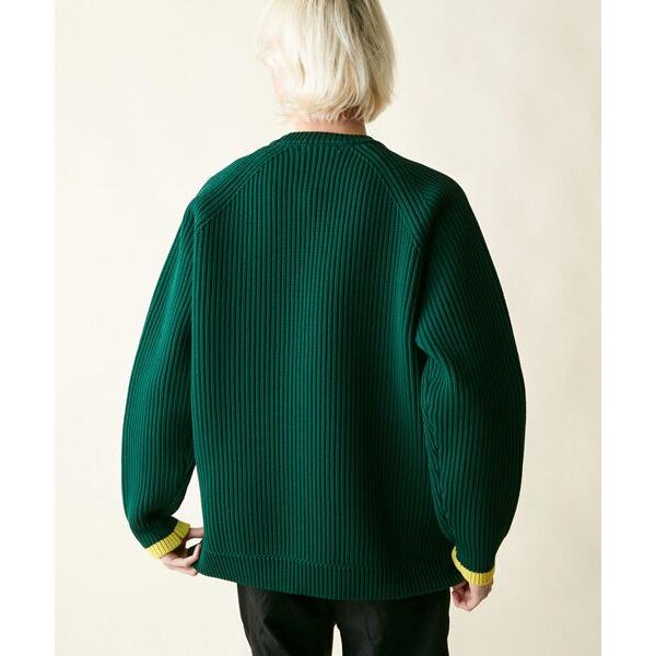 rehacer / レアセル Flix Ridge Crew Knit_10
