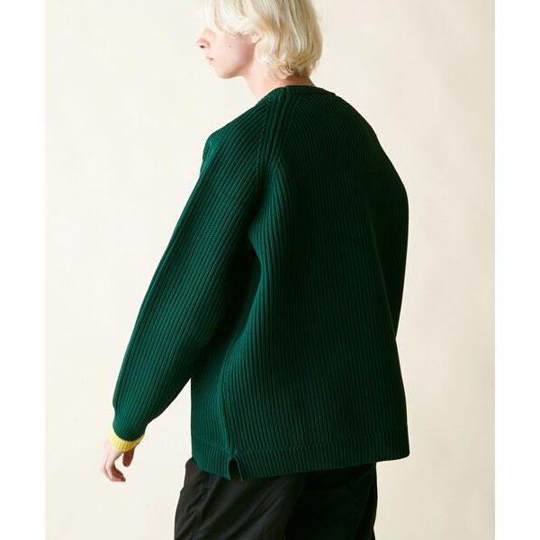rehacer / レアセル Flix Ridge Crew Knit_11