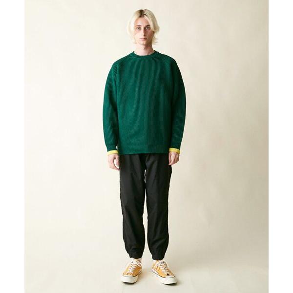 rehacer / レアセル Flix Ridge Crew Knit_12