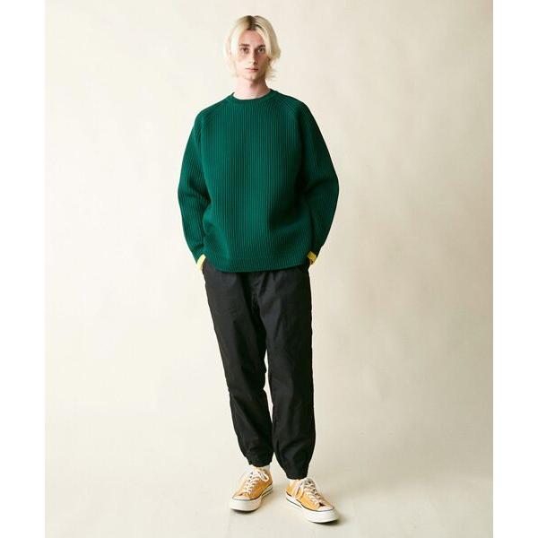 rehacer / レアセル Flix Ridge Crew Knit_13