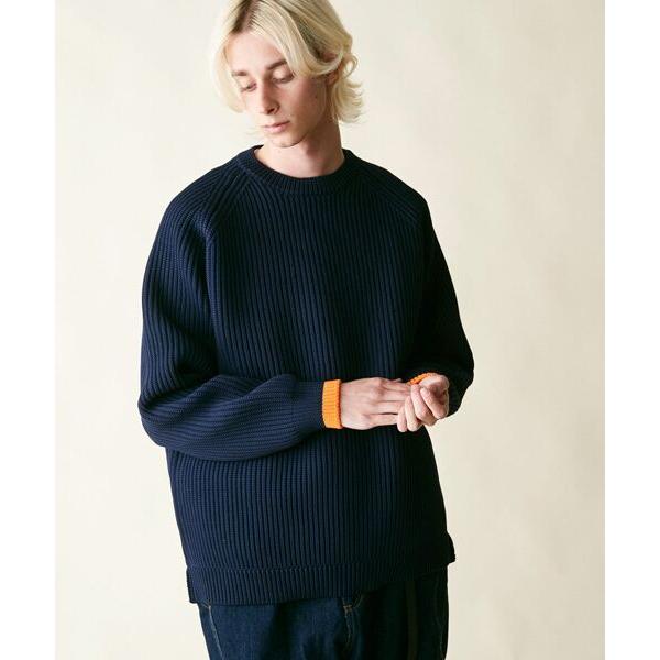 rehacer / レアセル Flix Ridge Crew Knit_16