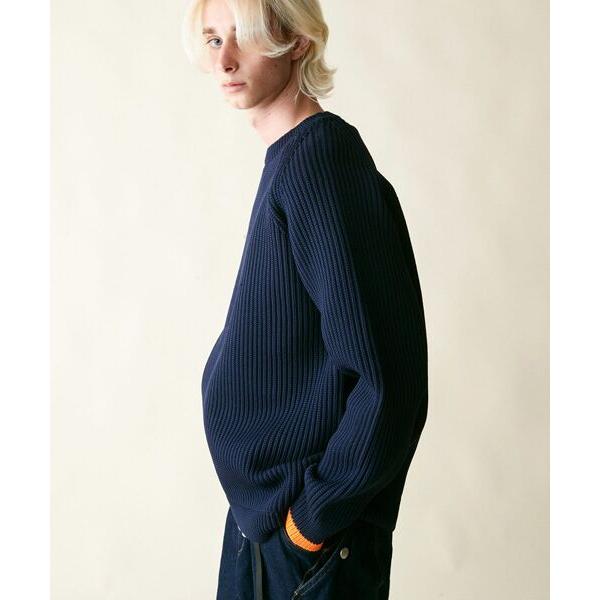 rehacer / レアセル Flix Ridge Crew Knit_17