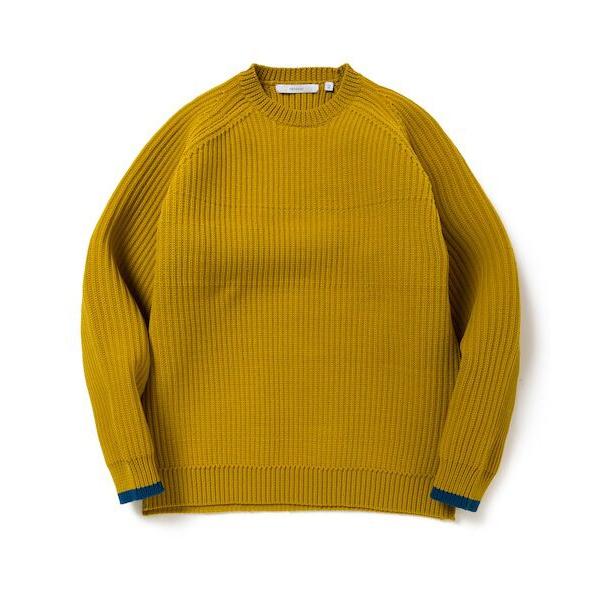 rehacer / レアセル Flix Ridge Crew Knit_5