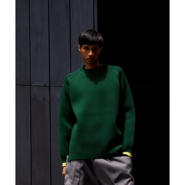 rehacer / レアセル Flix Ridge Crew Knit_6