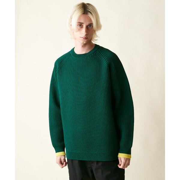 rehacer（レアセル） Flix Ridge Crew Knit : タカシマヤファッション