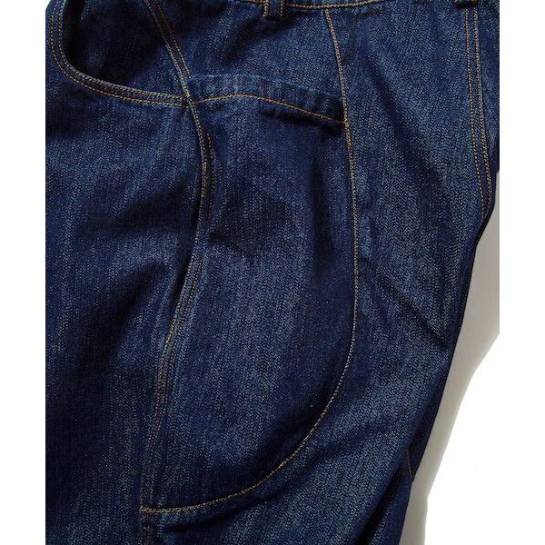 rehacer（レアセル） : Big Pocket Wide Tapered Denim Made in