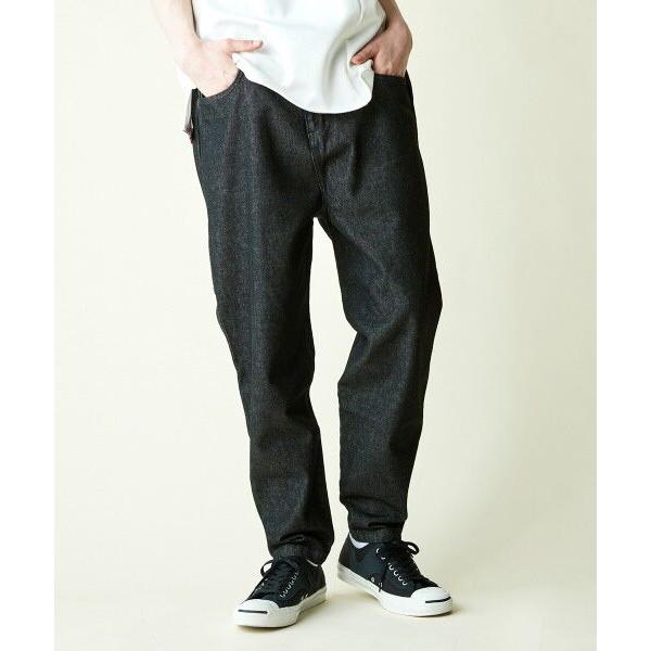 rehacer（レアセル） : Big Pocket Wide Tapered Denim Made in