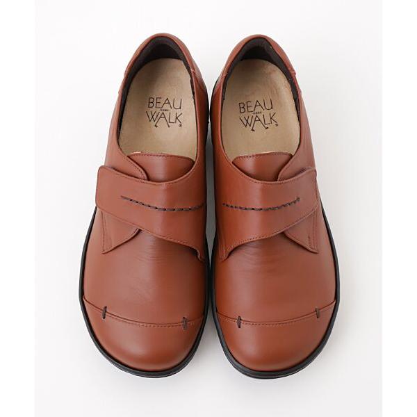 BeauFort（ビューフォート） 4E オパンケ厚底ワンベルトシューズ