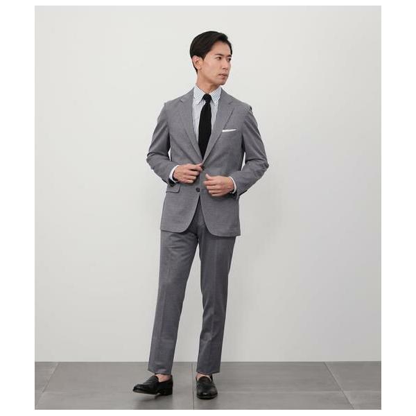 NEWYORKER / ニューヨーカー MOVING COMFORT 千鳥 ハイストレッチ ジャージー ジャケット(セットアップ対応)の画像