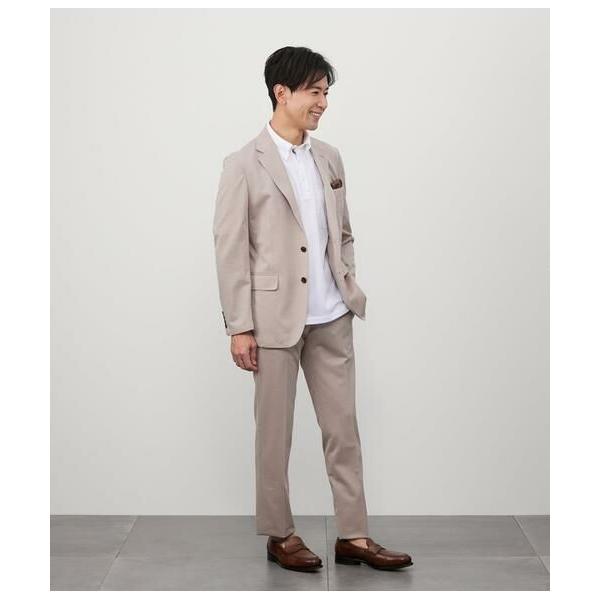 NEWYORKER / ニューヨーカー MOVING COMFORT 千鳥 ハイストレッチ ジャージー ジャケット(セットアップ対応)の画像