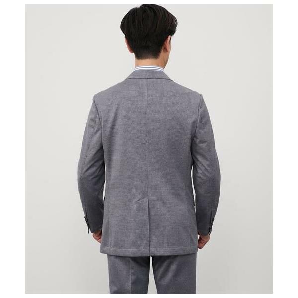 NEWYORKER / ニューヨーカー MOVING COMFORT 千鳥 ハイストレッチ ジャージー ジャケット(セットアップ対応)の画像