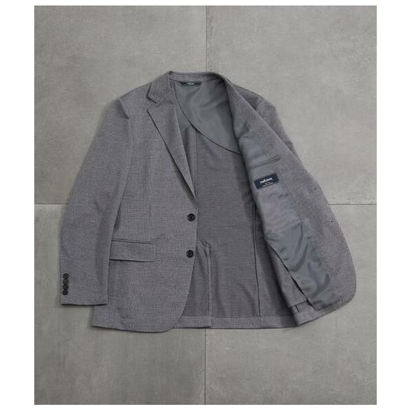 NEWYORKER / ニューヨーカー MOVING COMFORT 千鳥 ハイストレッチ ジャージー ジャケット(セットアップ対応)の画像