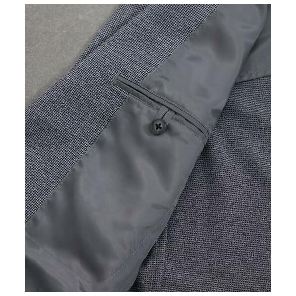 NEWYORKER / ニューヨーカー MOVING COMFORT 千鳥 ハイストレッチ ジャージー ジャケット(セットアップ対応)の画像