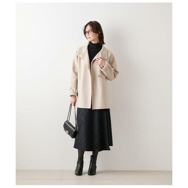 NEWYORKER（ニューヨーカー） ウールナイロンリバー スタンドショート