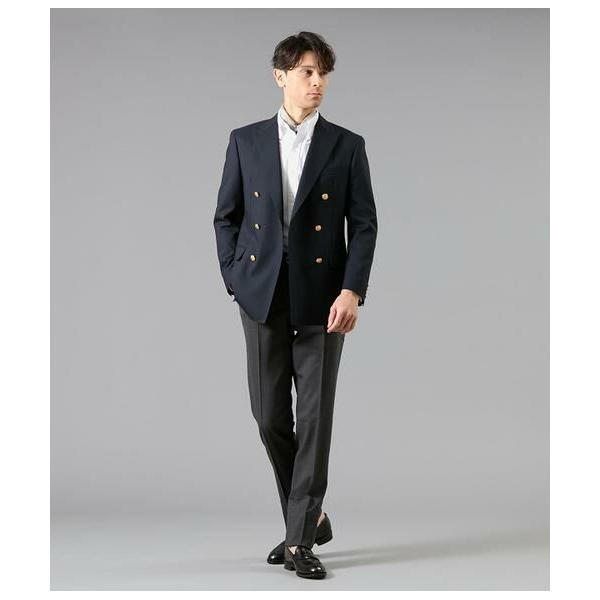 NEWYORKER / ニューヨーカー HERITAGE CLOTH トロピカル ダブルブレストブレザーの画像