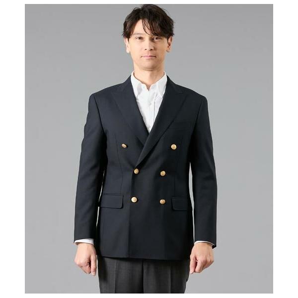 NEWYORKER / ニューヨーカー HERITAGE CLOTH トロピカル ダブルブレストブレザーの画像