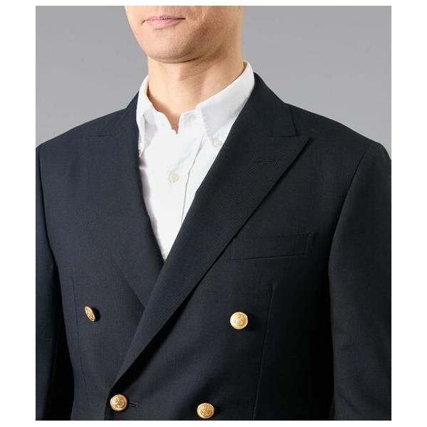 NEWYORKER / ニューヨーカー HERITAGE CLOTH トロピカル ダブルブレストブレザーの画像