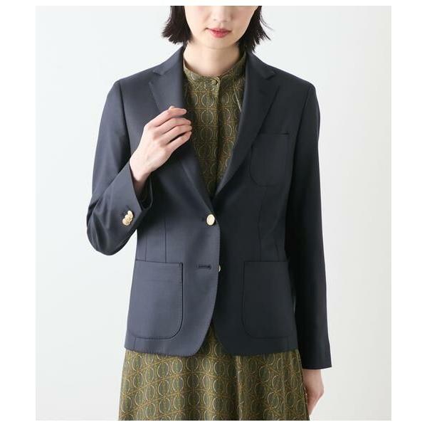 NEWYORKER L-SIZE / ニューヨーカー エルサイズ PREMIUM CLOTH Beyond 2釦シングルブレストブレザーの画像
