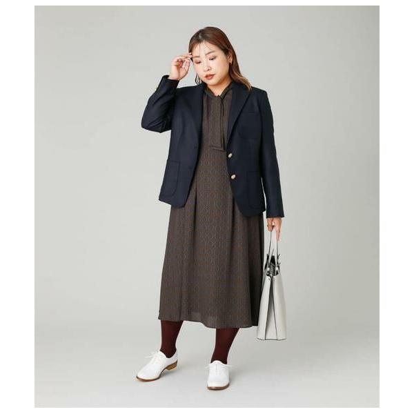 NEWYORKER L-SIZE / ニューヨーカー エルサイズ PREMIUM CLOTH Beyond 2釦シングルブレストブレザーの画像