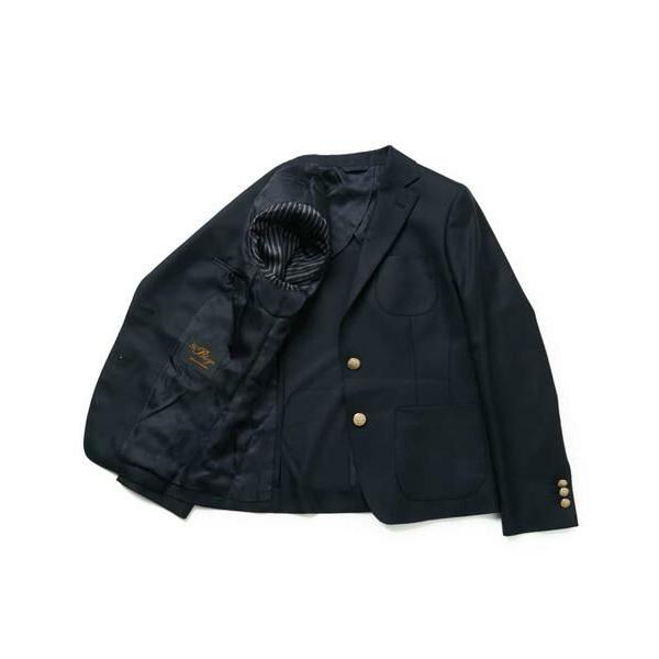 NEWYORKER L-SIZE / ニューヨーカー エルサイズ PREMIUM CLOTH Beyond 2釦シングルブレストブレザーの画像