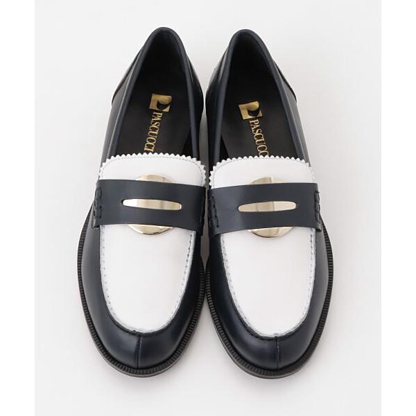 PASCUCCI（パスクッチ） バイカラーコインローファー : タカシマヤ