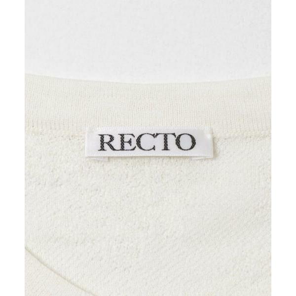 URBAN RESEARCH / アーバンリサーチ RECTO　LACE JACQUARD KNIT TOPの画像