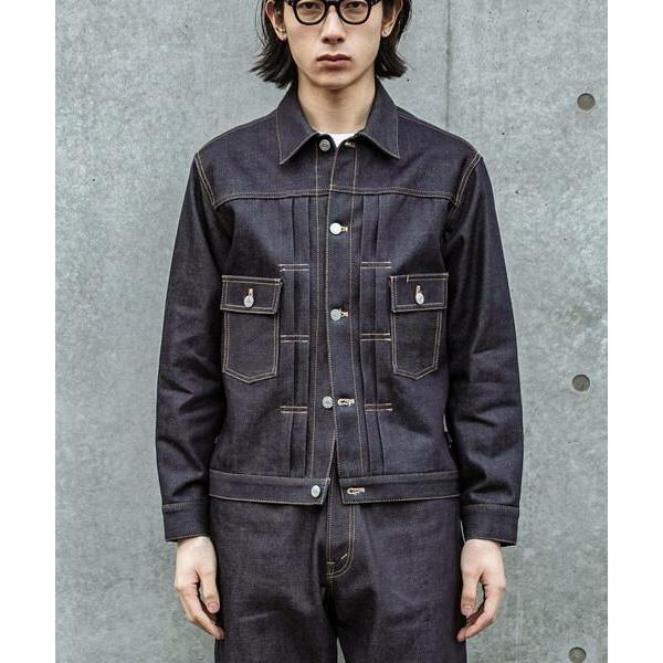 最終価格アーバンリサーチSHIOTA　スーピマDENIM JACKET ブラック URBAN RESEARCH（アーバンリサーチ） SHIOTA スーピマDENIM JACKET