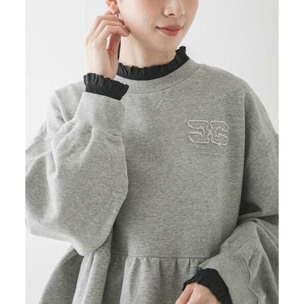 URBAN RESEARCH（アーバンリサーチ） フリルデザインシアーカットソー