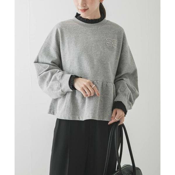 URBAN RESEARCH（アーバンリサーチ） フリルデザインシアーカットソー