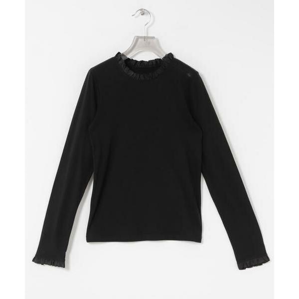 URBAN RESEARCH（アーバンリサーチ） フリルデザインシアーカットソー