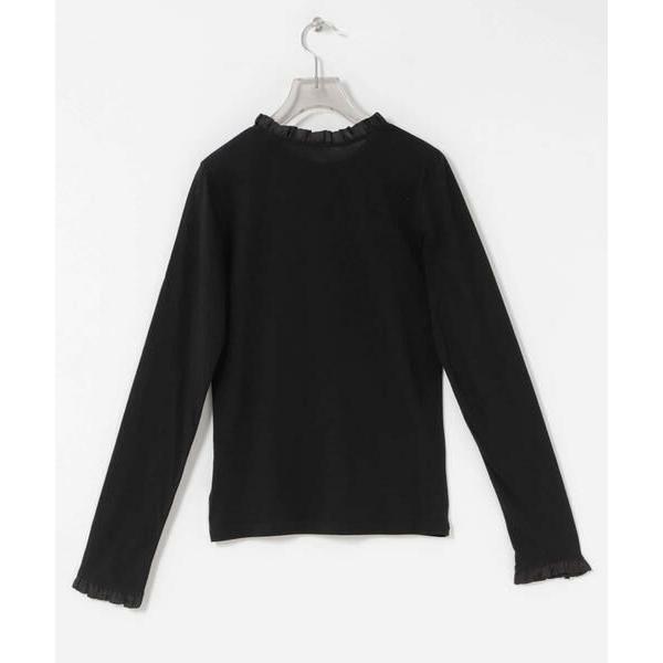 URBAN RESEARCH（アーバンリサーチ） フリルデザインシアーカットソー