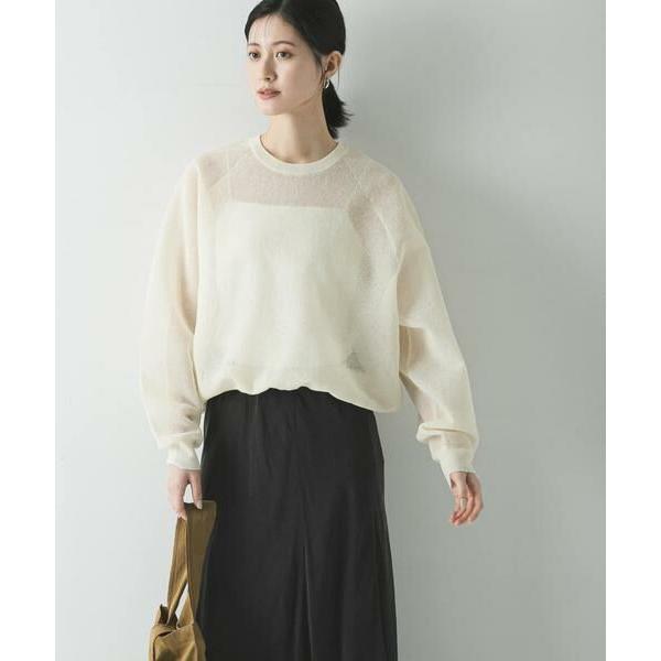URBAN RESEARCH（アーバンリサーチ） リネン混スポンディッシュニット