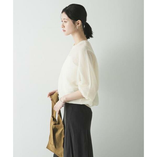 URBAN RESEARCH（アーバンリサーチ） リネン混スポンディッシュニット