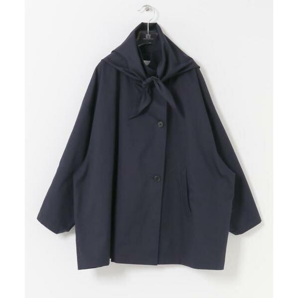 URBAN RESEARCH / アーバンリサーチ スタンドカラーミドル丈トレンチコートの画像