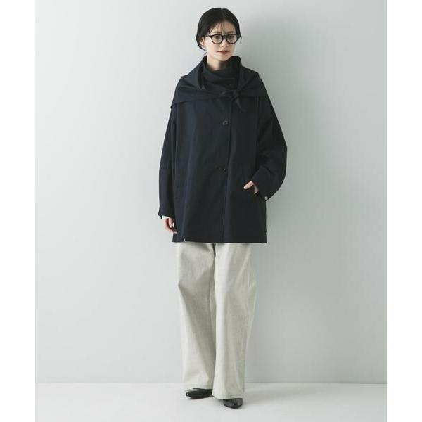 URBAN RESEARCH / アーバンリサーチ スタンドカラーミドル丈トレンチコートの画像