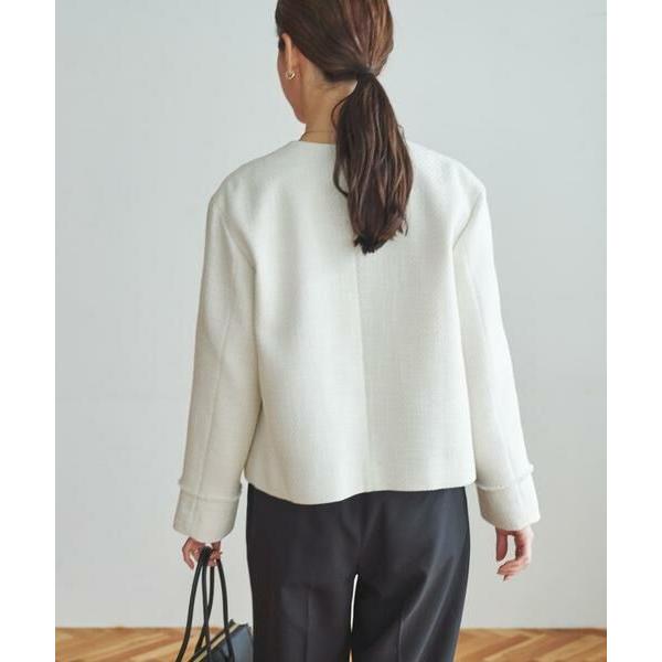 URBAN RESEARCH（アーバンリサーチ） ノーカラーツイードジャケット