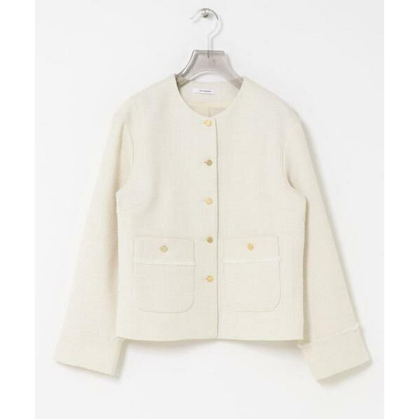 URBAN RESEARCH（アーバンリサーチ） ノーカラーツイードジャケット