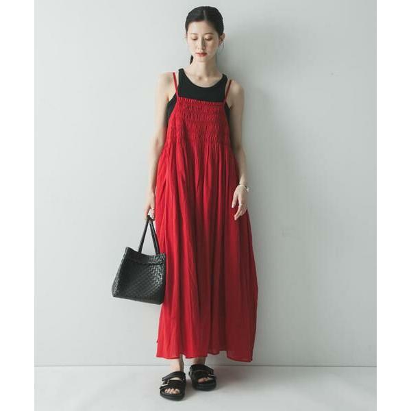URBAN RESEARCH（アーバンリサーチ） コットンギャザーキャミ