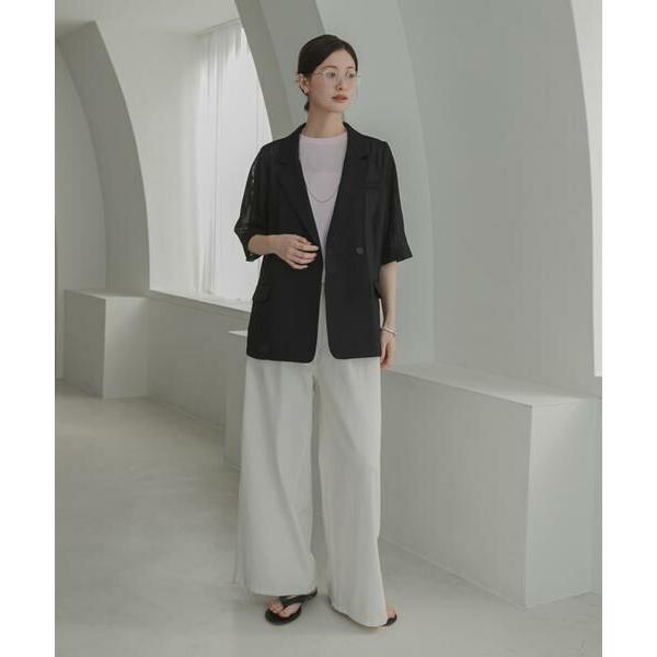 URBAN RESEARCH（アーバンリサーチ） シアーメッシュハーフスリーブ
