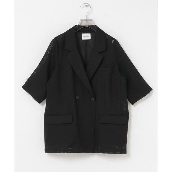 URBAN RESEARCH（アーバンリサーチ） シアーメッシュハーフスリーブ