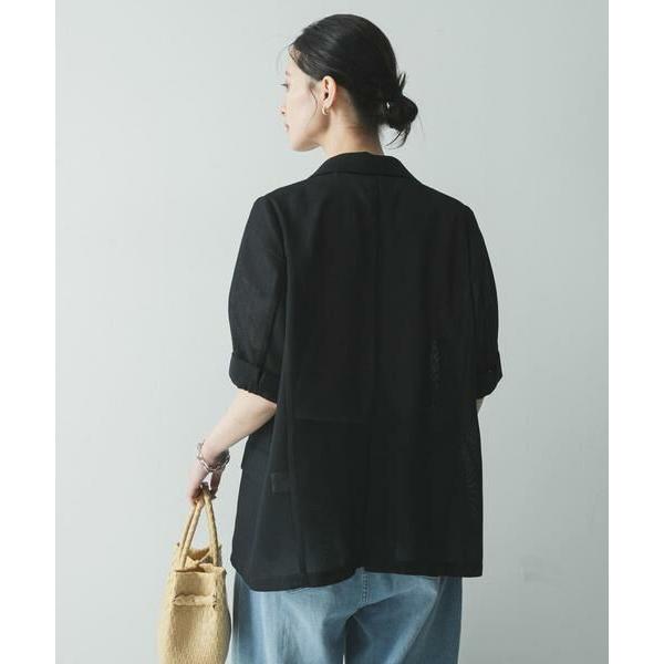 URBAN RESEARCH（アーバンリサーチ） シアーメッシュハーフスリーブ