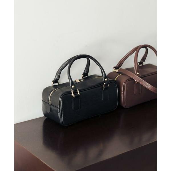 URBAN RESEARCH（アーバンリサーチ） レザースクエアボストンバッグ