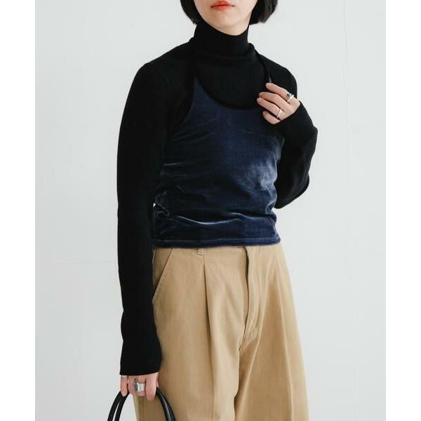 URBAN RESEARCH（アーバンリサーチ） ホルターネックベロアビスチェ 