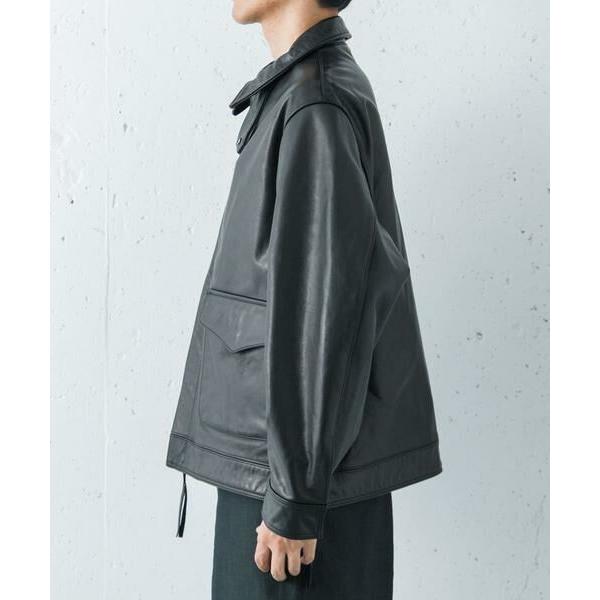 URBAN RESEARCH / アーバンリサーチ new basic　COW LEATHER TYPE A-2 JACKETの画像