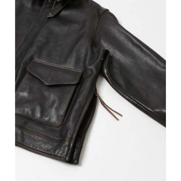 URBAN RESEARCH / アーバンリサーチ new basic　COW LEATHER TYPE A-2 JACKETの画像