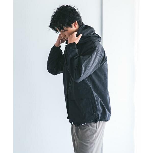 別注  Peak アーバンリサーチドアーズ ナイロンジャケット　ブラック 別注』Snow Peak Apparel×DOORS NYLON WASHER JACKET （ナイロン