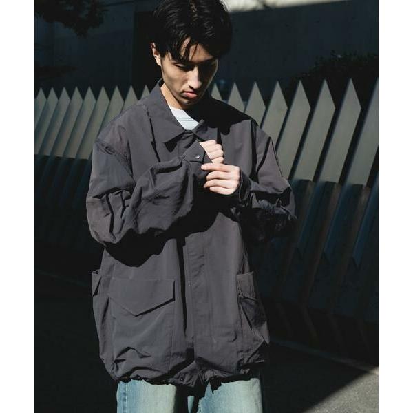 別注  Peak アーバンリサーチドアーズ ナイロンジャケット　ブラック 別注』Snow Peak Apparel×DOORS NYLON WASHER JACKET （ナイロン