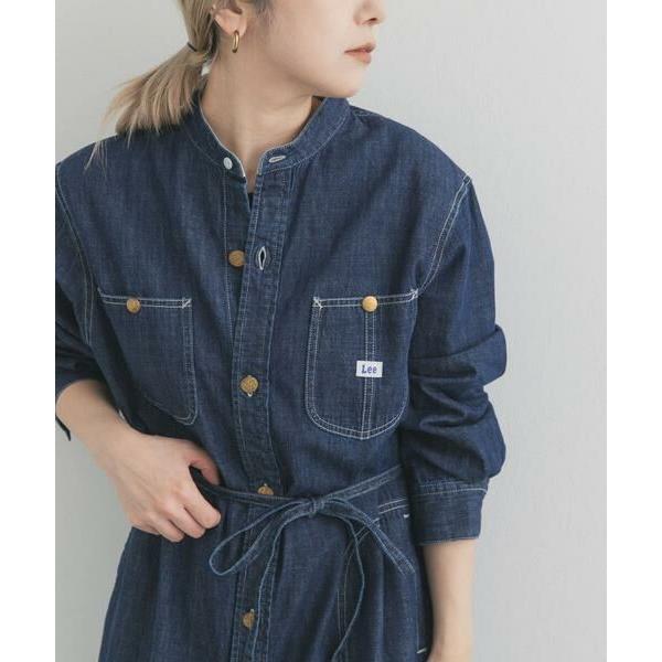 【美品】アーバンリサーチドアーズ　綿100％ ワークシャツワンピース URBAN RESEARCH DOORS（アーバンリサーチドアーズ） URBAN RESEARCH